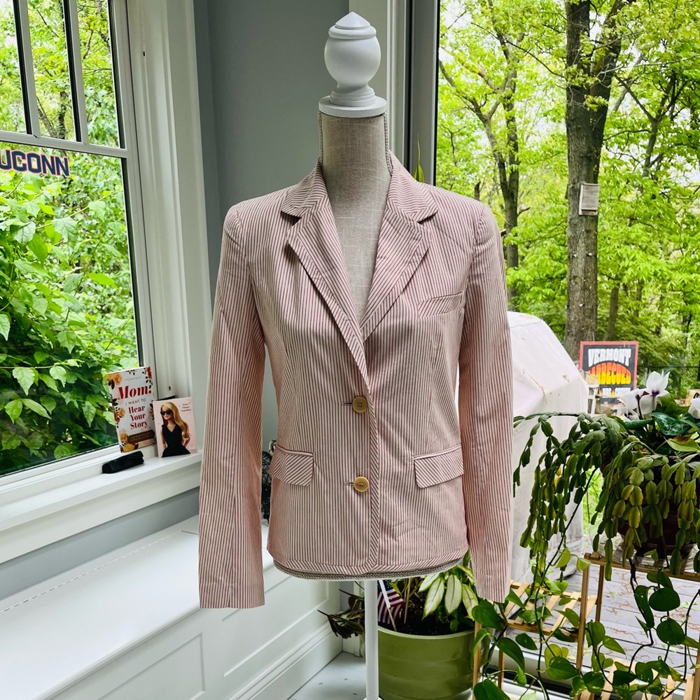 Cynthia Rowley striped blazer